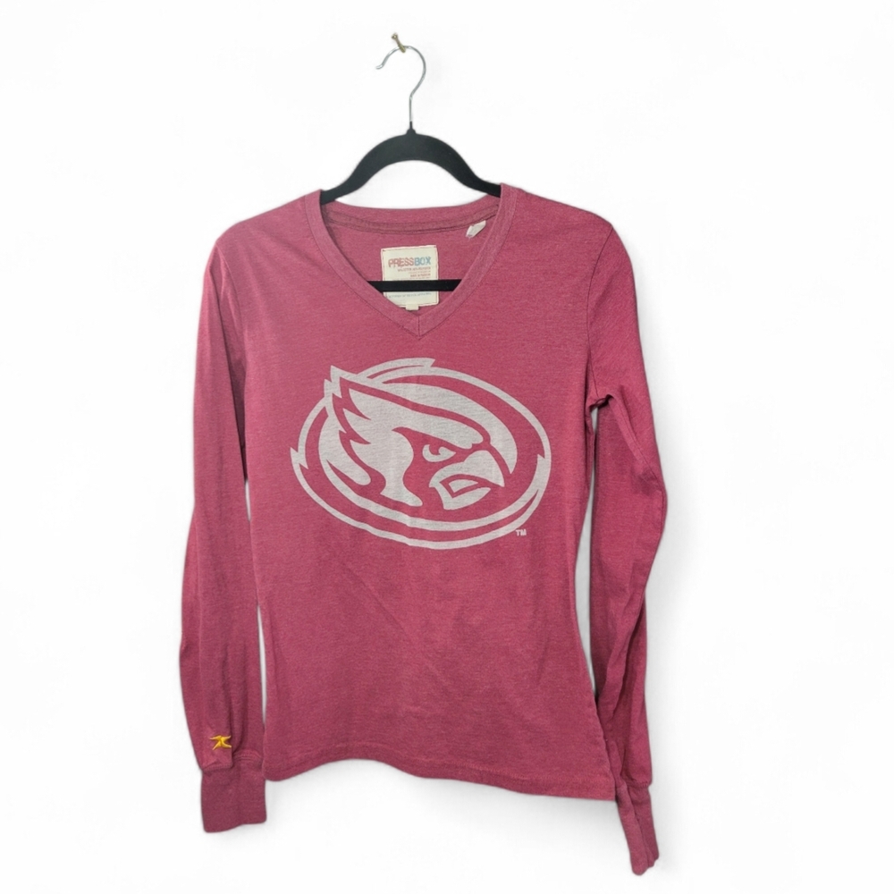 Women's Pink Long Sleeve Tee